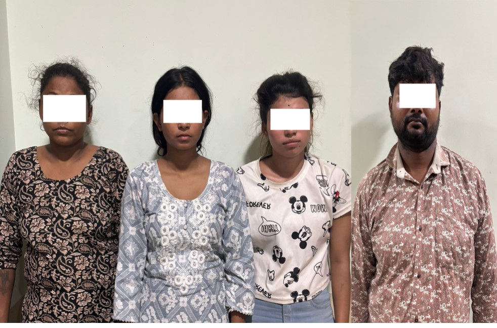 तीन बालिकालाई भारततर्फ लैजाँदै गरेका ४ जना पक्राउ