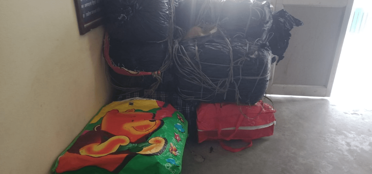 लागुऔषध गाँजासहित भारतीय कार प्रहरी नियन्त्रणमा