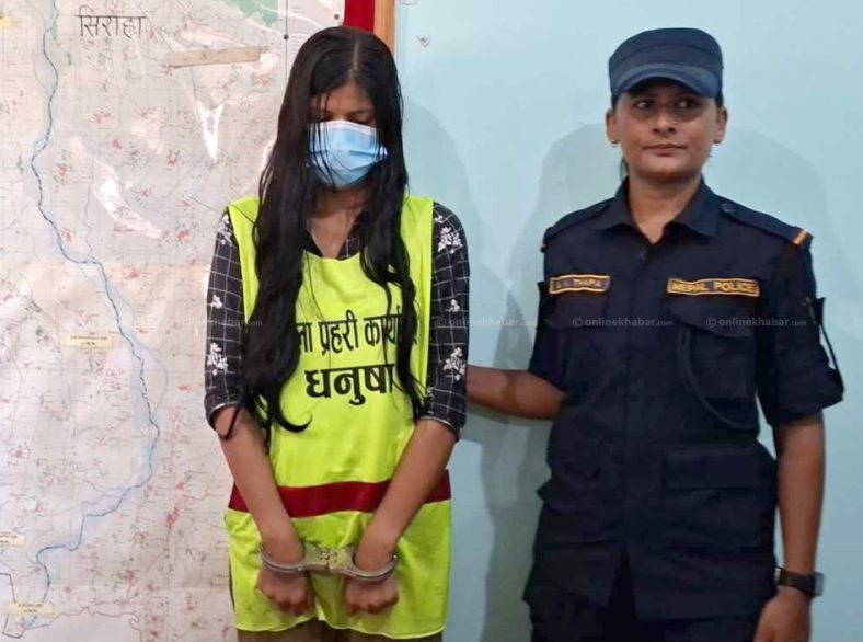 जनकपुरमा हत्याको आरोपमा एक महिला पक्राउ