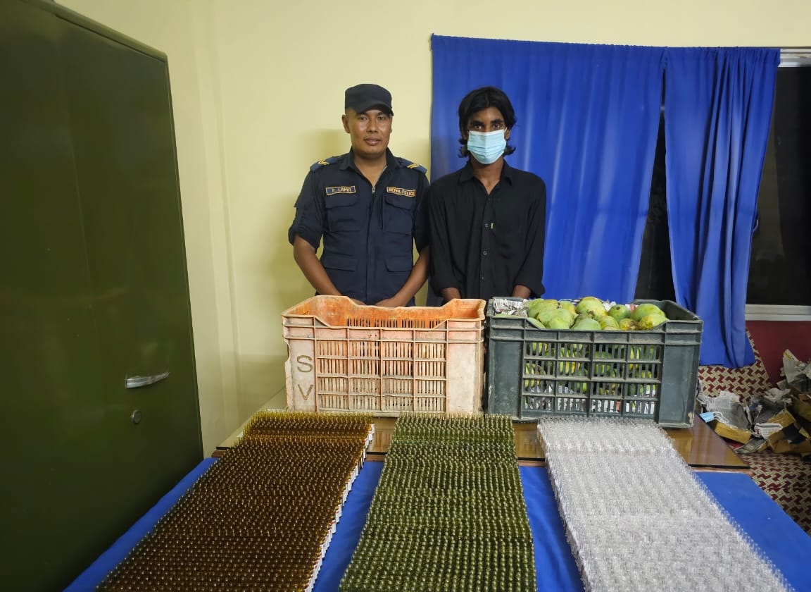 बारामा लागूऔषधसहित एक युवक पक्राउ