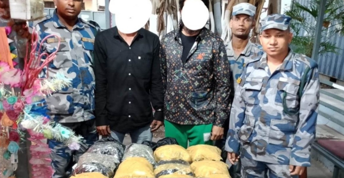 ६ किलो भन्दा बढी गाँजासहित बिरगंजबाट दुई जना पक्राउ