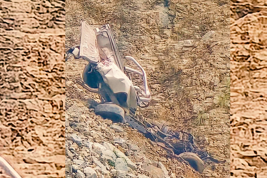 जिप दुर्घटना हुँदा श्रीमतीको मृत्यु, श्रीमान् घाइते