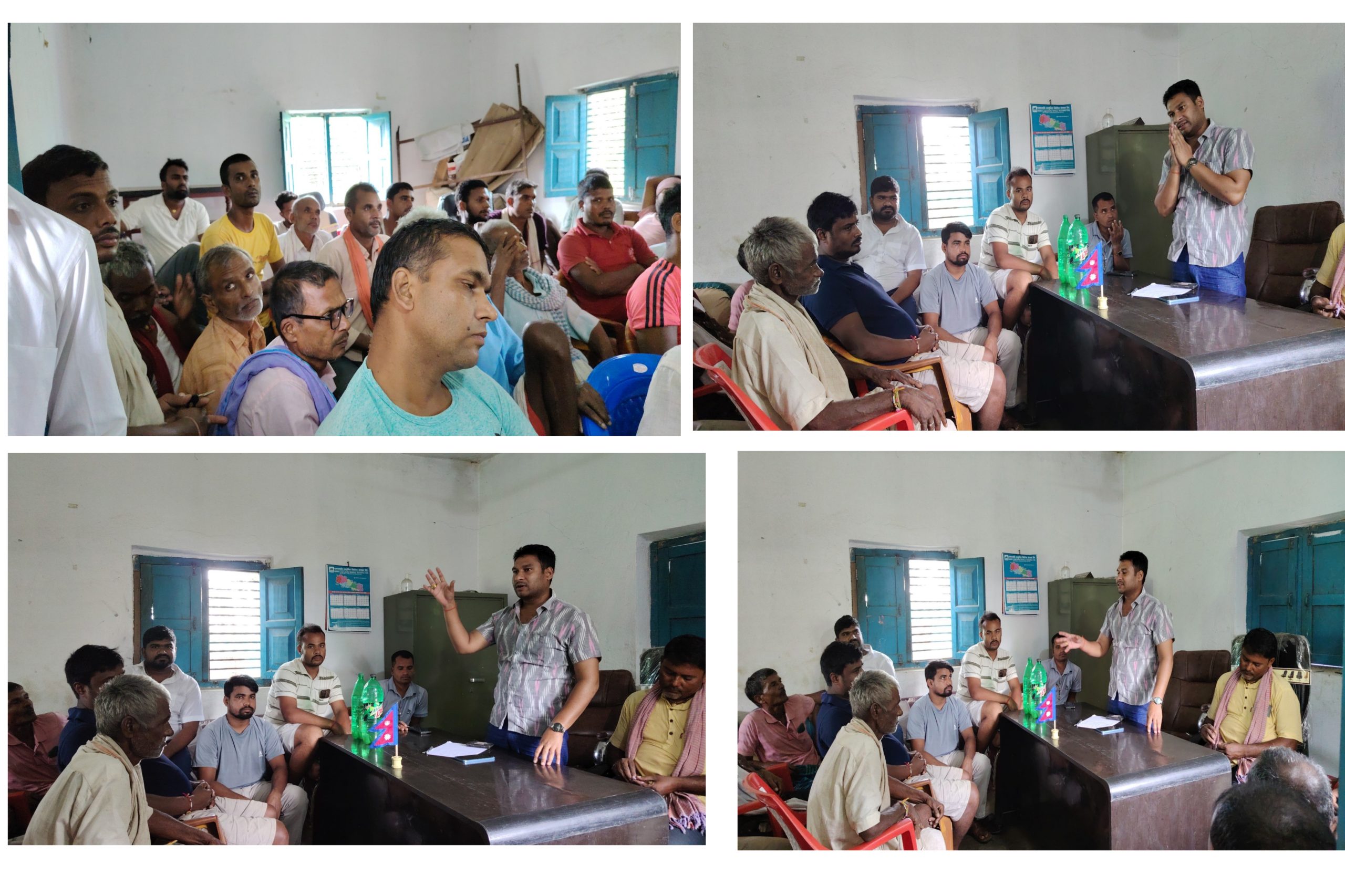 कटहरिया नगरपालिका प्रमुखद्वारा बिर्ति प्रस्टोकामा विकास, कृषि र मेला तयारीबारे प्रत्यक्ष छलफल