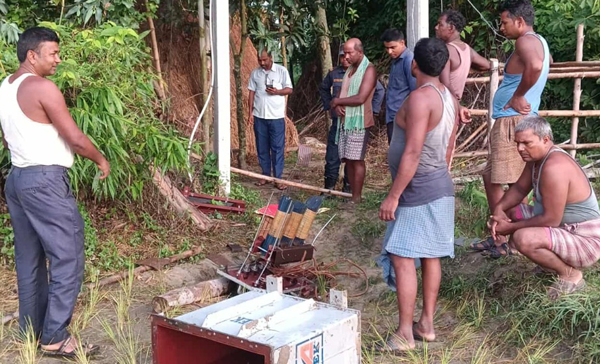 ट्रान्सफर्मर चोरी गर्ने ७ जना र चोरीको सामान खरिद गर्ने ५ जनालाई पक्राउ