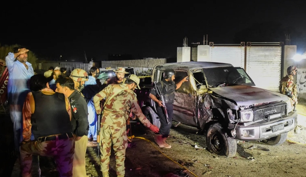 पाकिस्तानको बलुचिस्तानमा शक्तिशाली विस्फोट कम्तीमा १३ जनाको मृत्यु