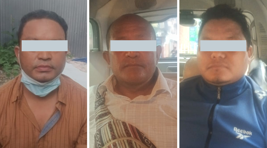 काठमाडौंमा ३८ सय थान भेपसहित ३ जना पक्राउ