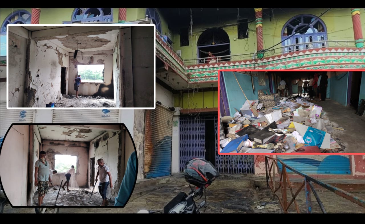 गरुडा नगरपालिकामा आगजनी तथा तोडफोड, करोडौंको क्षति