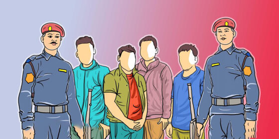 नक्कली दुर्घटना देखाएर बीमा रकम हत्याउन खोजेको आरोपमा ६ जना पक्राउ 