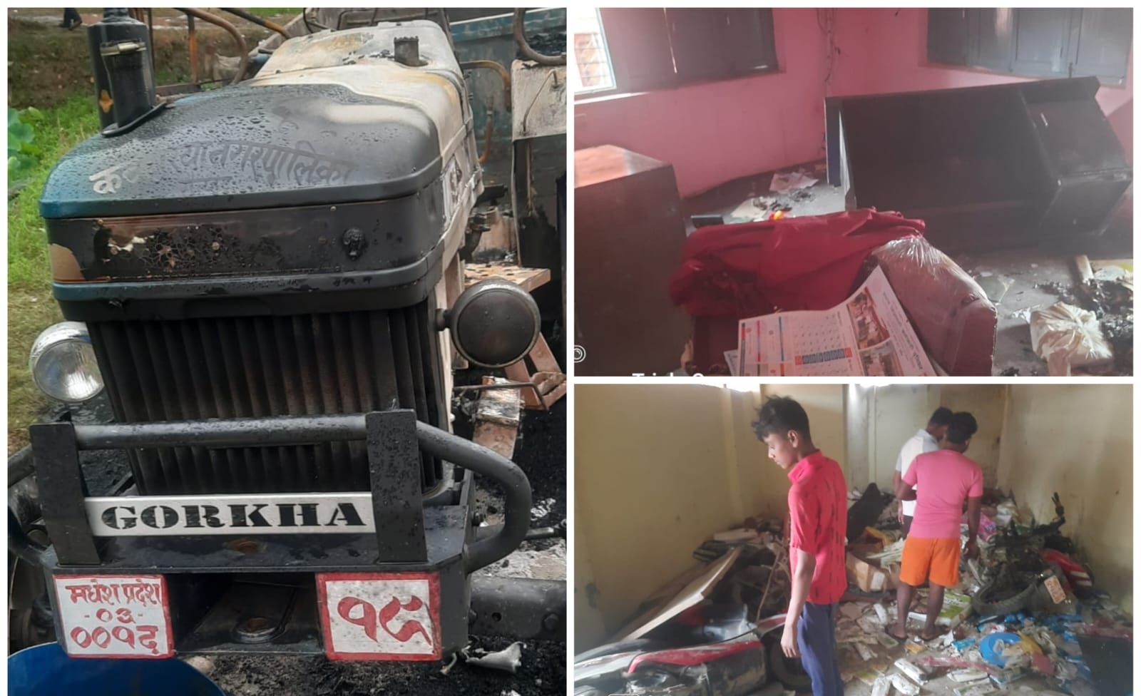 कटहरिया नगरपालिकामा लुटपाट, तोडफोड र आगजनीबाट करोडौंको क्षति