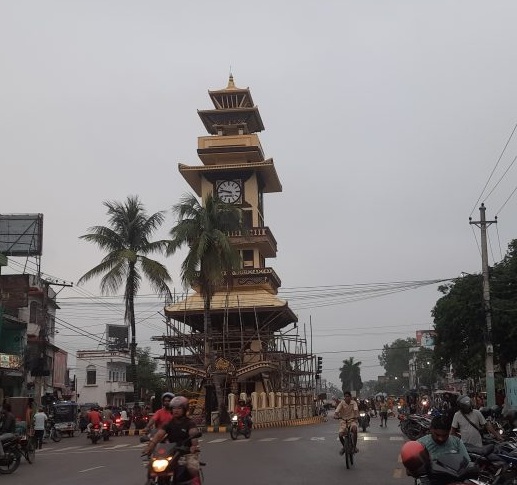 वीरगञ्जको घण्टाघर तयार भयो