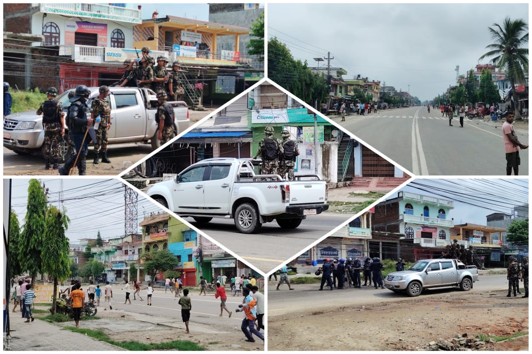 गरुडामा सेनाको सुरक्षा