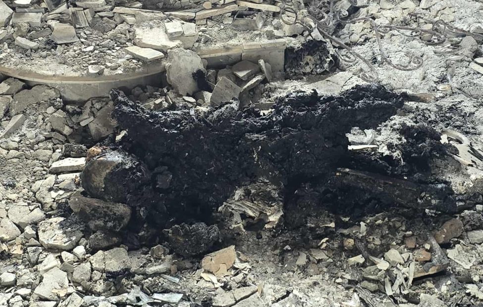 पोखरामा जलेको घरमा एक महिलाको शव फेला