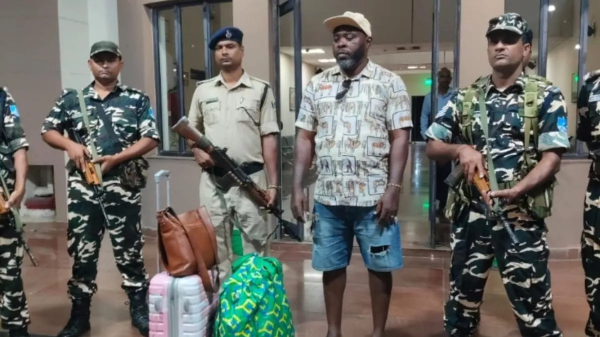 वीरगञ्जमा एक नाइजेरियन नागरिक पक्राउ