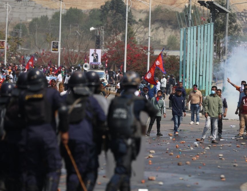 प्रदर्शनकारीमाथि गोलीबाट एक जनाको मृत्यु, बानेश्वर क्षेत्र थप तनावग्रस्त