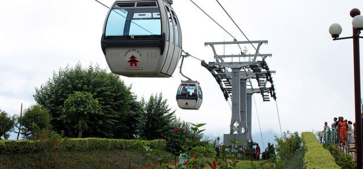 मनकामना केबलकार आजदेखि तीन दिन बन्द गरिने