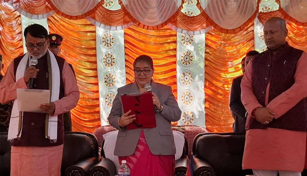 मधेश प्रदेशका नवनियुक्त मुख्यमन्त्री सोनलले लिए शपथ