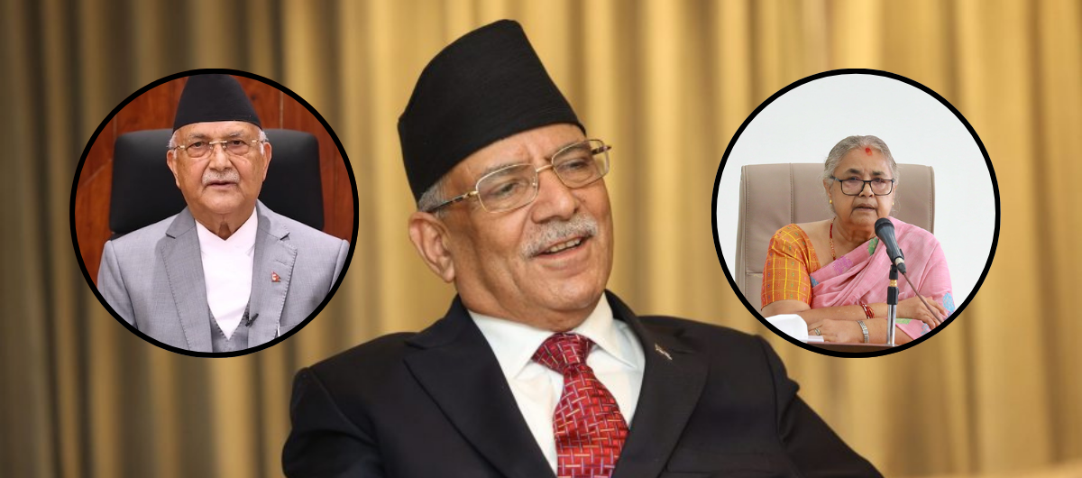 ओलीकै सिफारिसमा सुशीला कार्की सरकार बनेको प्रचण्डको खुलासा