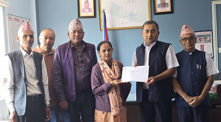 जेनजी आन्दोलनका शहीद परिवारलाई गोरखामा राहत रकम वितरण