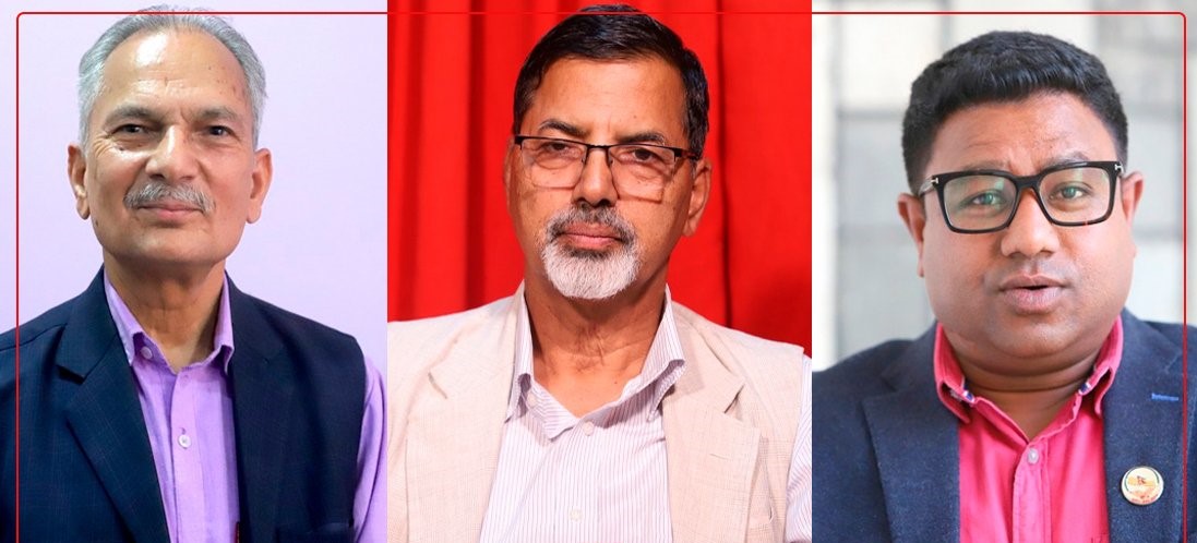 आइतबार बाबुराम, जनार्दन र सन्तोषलगायतले पार्टी एकता घोषणा गर्दै