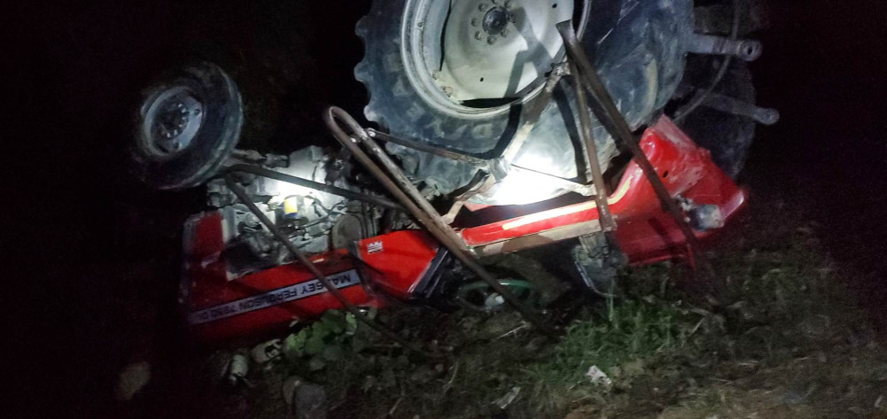 गुल्मीमा ट्याक्टर दुर्घटनाहुँदा एक जनाको मृत्यु