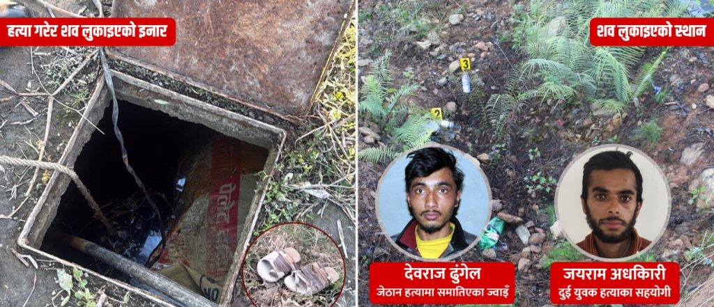 ११ लाख ऋणका कारण दुई जनाको हत्या, चप्पलले खोल्यो पोल