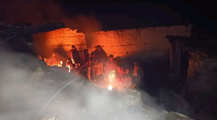 हुम्लामा आगलागी दुर्घटना, एक बालकको मृत्यु