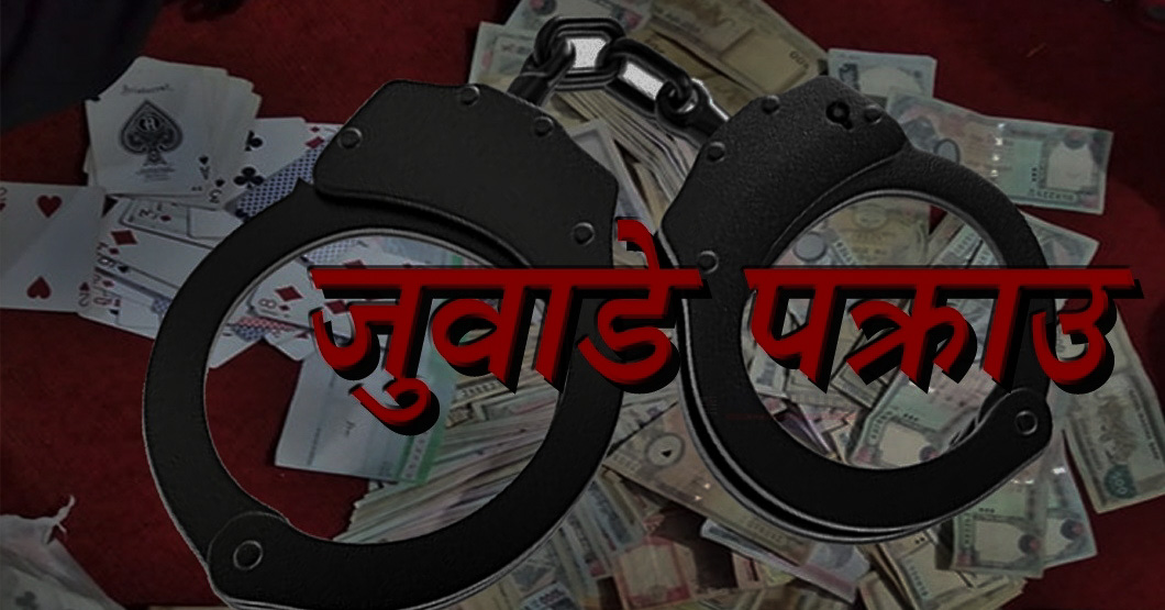 भक्तपुरमा जुवा खेलिरहेको अवस्थामा १४ जना पक्राउ