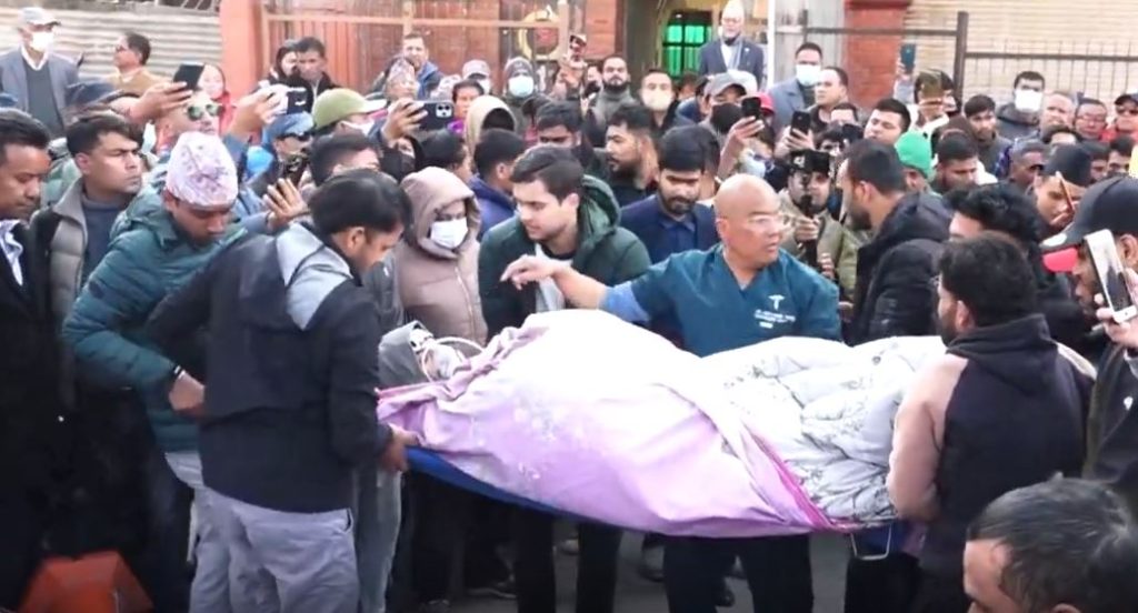 स्वास्थ्य उपचारका लागि वीर अस्पताल पुगे निकोलस भुसाल