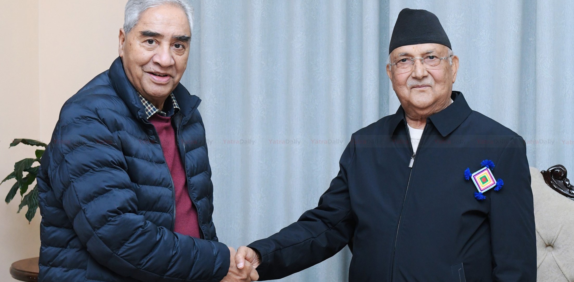 काँग्रेसको धोकेबाज चरित्र उदांगियो, ओलीसँग हात मिलाएर संसद् पुनर्स्थापनाको प्रयास