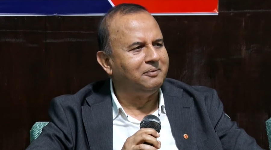 कुलमानमाथि प्रश्न उठाउँदै एमाले महासचिव पोख्रेल