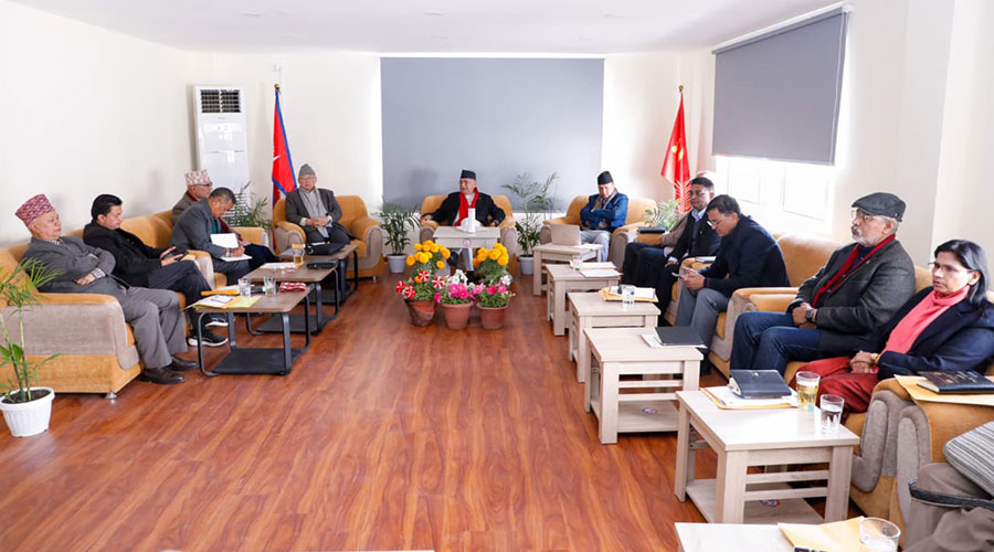 एमाले सचिवालय बैठक सुरु