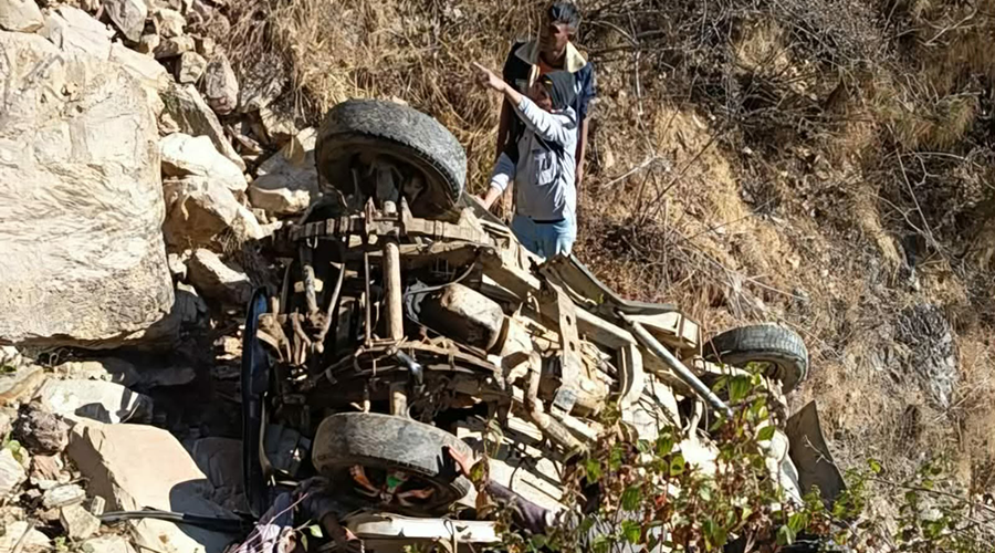 जिप दुर्घटना हुँदा, बैतडीमा तीन जनाको मृत्यु