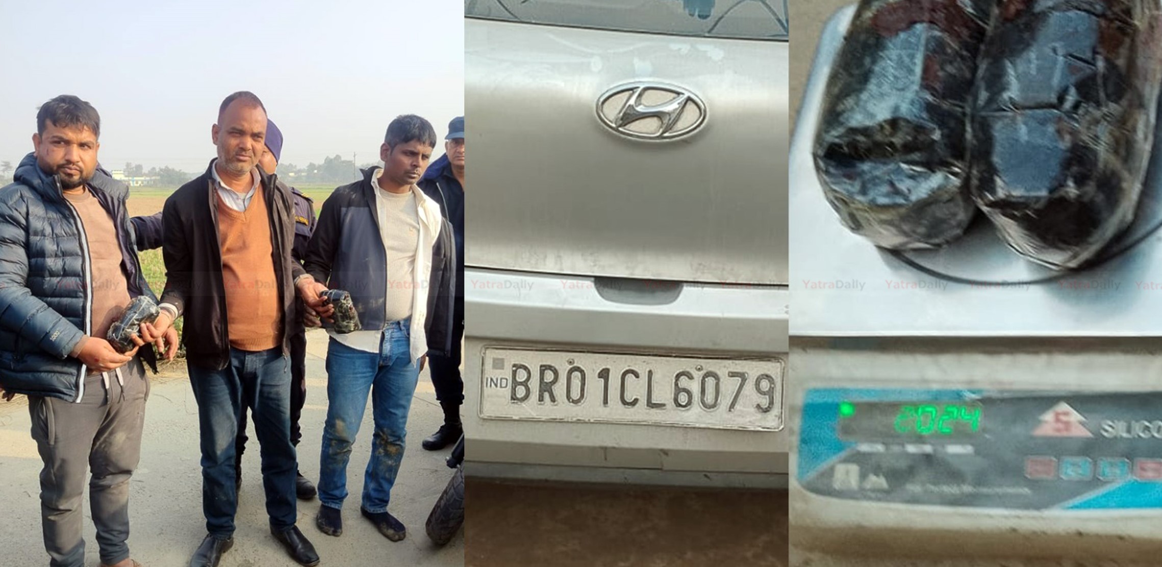 अफिमसहित वीरगञ्जका जौवाद अहमदसहित तीन जना पक्राउ