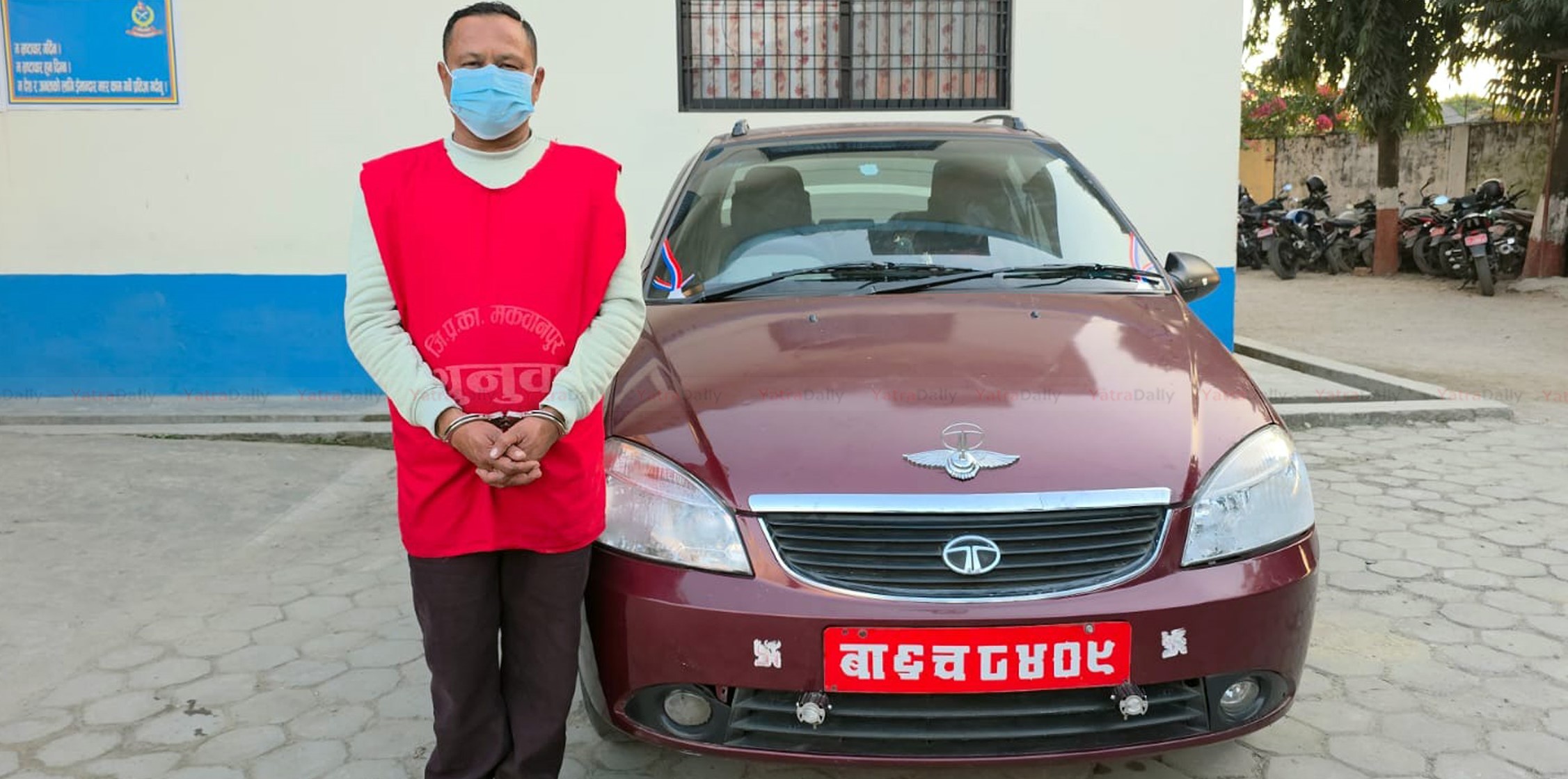 ड्युटीमा खटिएका प्रहरीलाई घिसारेर घाइते बनाउने चालक पक्राउ