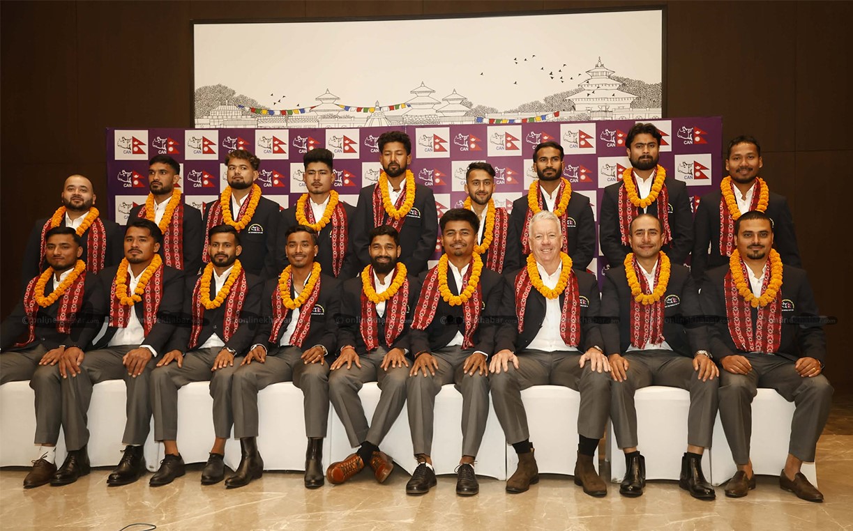 टी–२० विश्वकप खेल्न नेपाली टोली तयार, आज बिदाइ