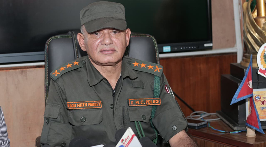 काठमाडौँ महानगरका प्रहरी प्रमुख पाण्डेले दिए राजीनामा