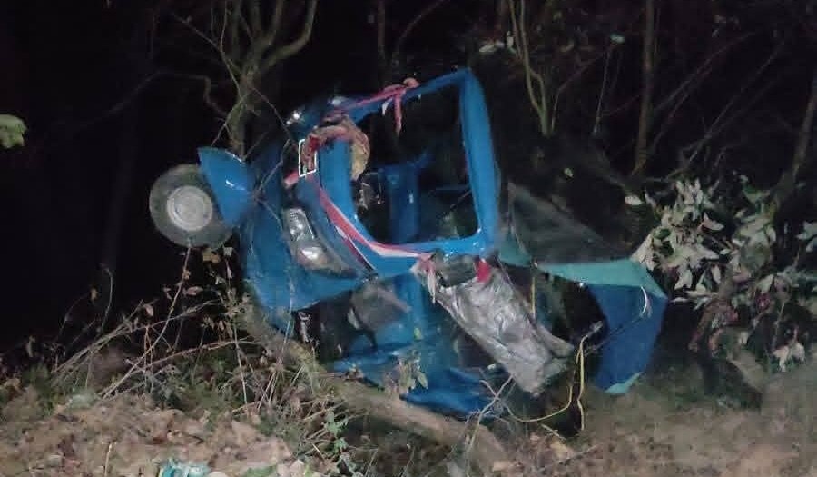 रोल्पामा अटोरिक्सा दुर्घटना हुँदा, ७ जना घाइते