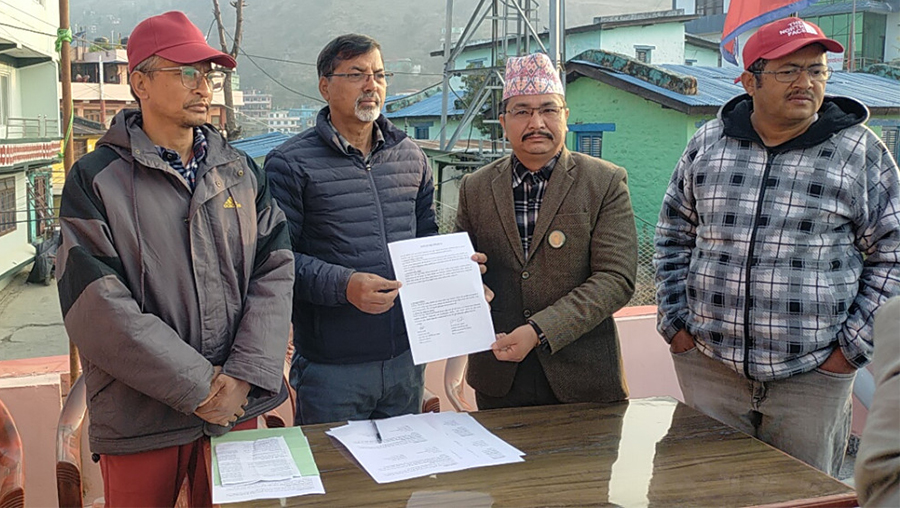 रुकुमपश्चिममा उनेपाको उम्मेदवारी हट्यो : प्रलोपा नेता शर्मालाई समर्थन