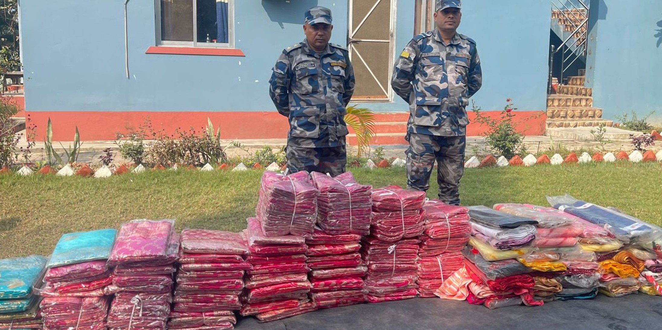 वीरगञ्ज सीमा क्षेत्रमा सशस्त्र प्रहरीद्वारा अवैध सामान बरामद