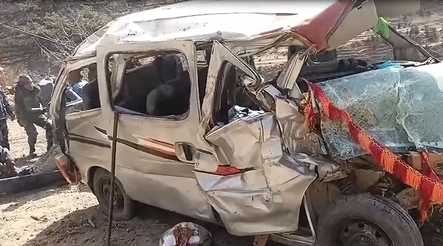 जुम्लामा जिप दुर्घटना हुँदा, ७ जना घाइते