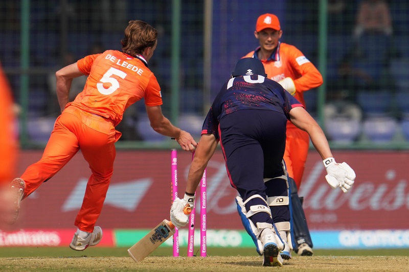 टी–२० विश्वकपमा नेदरल्यान्ड्सको जीत, नामिबियालाई ७ विकेटले हरायो