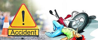 मोटरसाइकल दुर्घटना हुँदा, चालकको मृत्यु