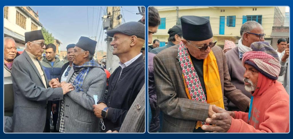 विकासको एजेन्डासहित मोरङ–६ मा शेखर भोट माग्दै