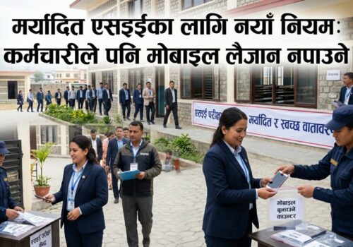 एसइई केन्द्रमा मोबाइल भेटिए जफत मात्र होइन, नष्ट गरिने