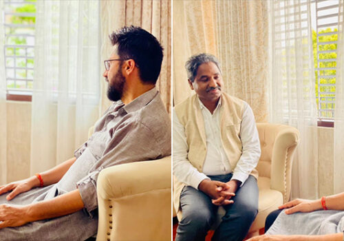 मधेश केन्द्रित नेताहरूसँग रवि लामिछानेको संवाद