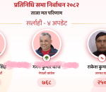 गगन थापा पछाडि, अमरेश सिंह अग्रस्थान