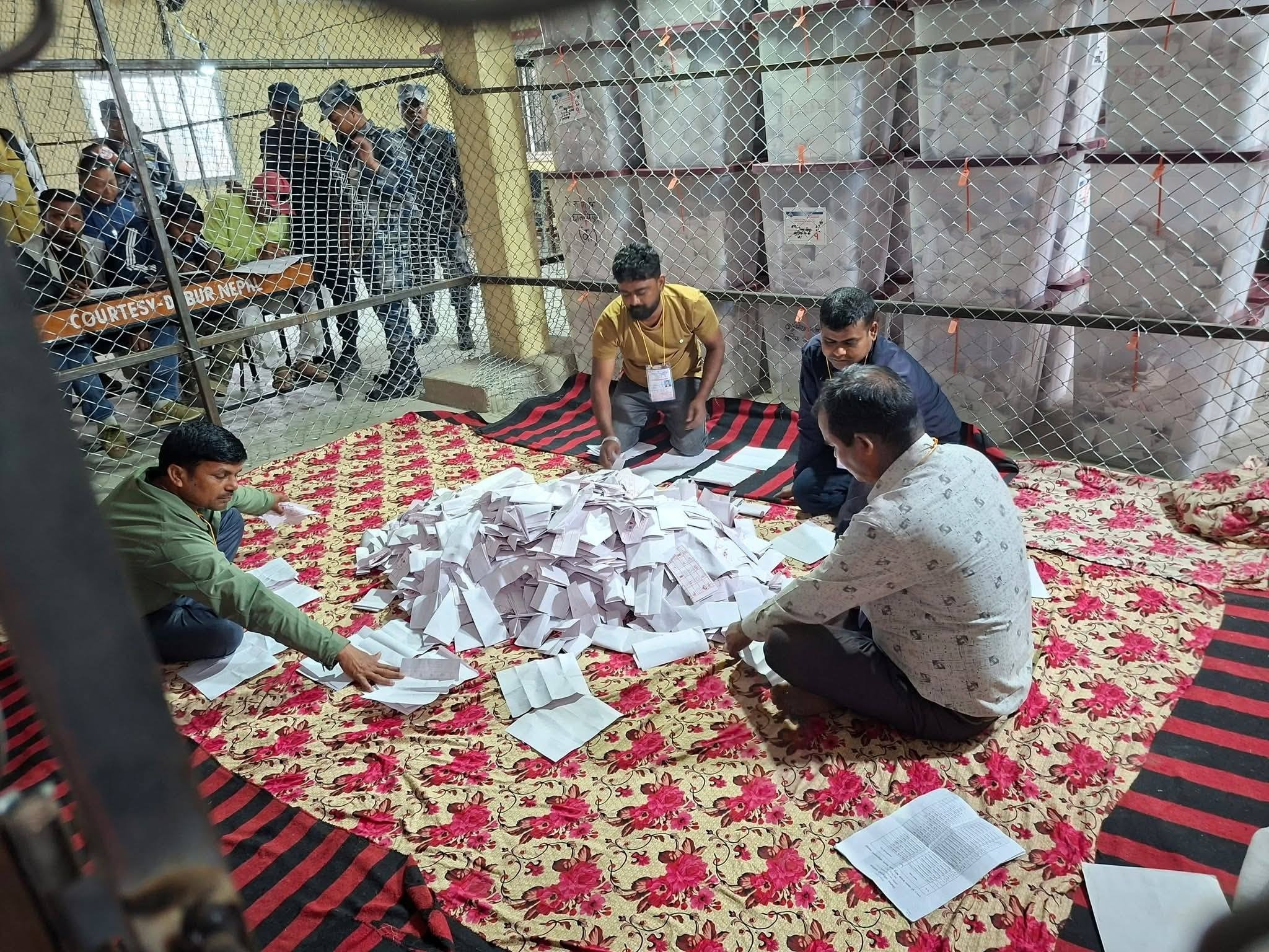 पर्सा–३ मा मतगणना सुरु, २४ घण्टाभित्र नतिजा आउने तयारी