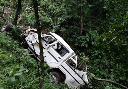 जिप दुर्घटनामा हुँदा डोटीमा २ जनाको घटनास्थलमै मृत्यु