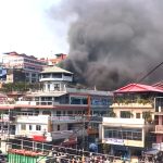 पूर्वाञ्चल क्याफेमा लागेको आगलागी नियन्त्रणमा