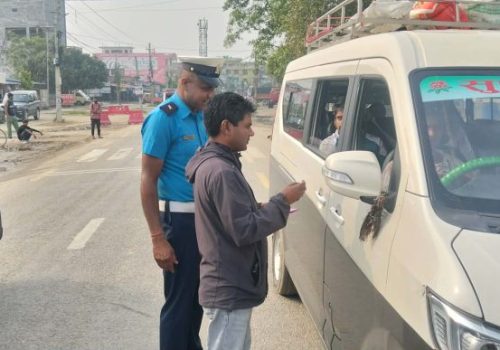 गरुडामा सवारी निगरानी तीव्र, उल्लंघनकर्तामाथि कारबाही हुने